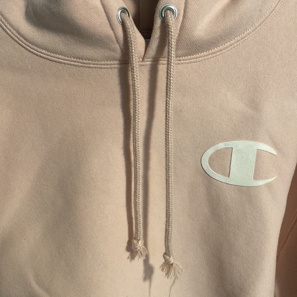 Champion pink cropped hoodie - Picture 4 of 11